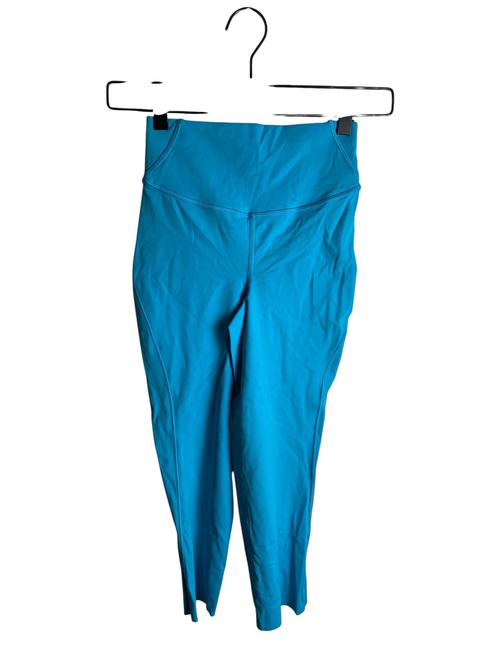 Lululemon Vibrant Teal Blue High Rise Crops